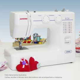 Máquina de Costura Doméstica Janome 2008S 14 Pontos